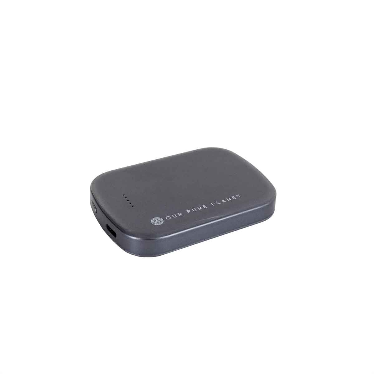 Our Pure Planet (harry Kane's Eco Brand) - 5,000Mah Magnetic Wireless Power Bank, Grey Our Pure Planet (harry Kane's Eco Brand) - 5,000Mah Magnetic Wireless Power Bank, Grey